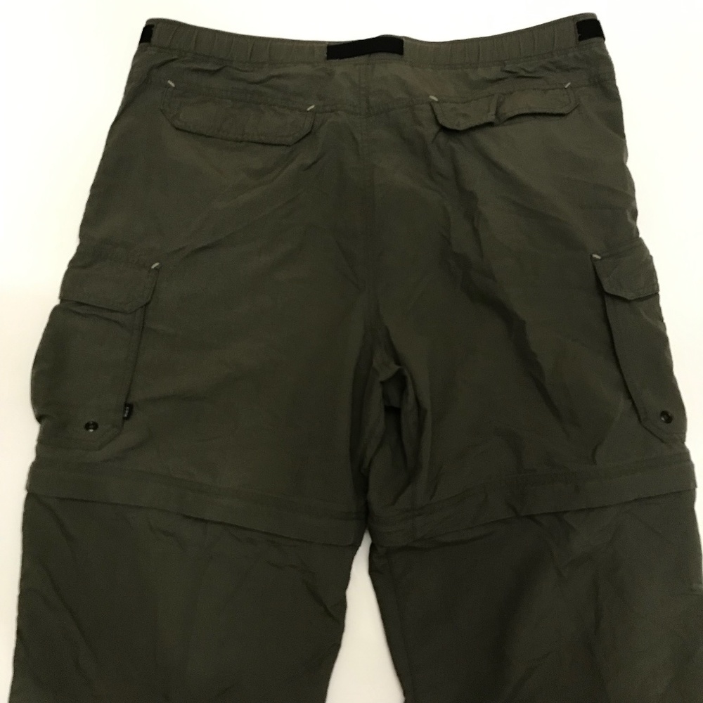 REI Men's Convertible Green Cargo Pants Size 38 - Picture 12 of 12